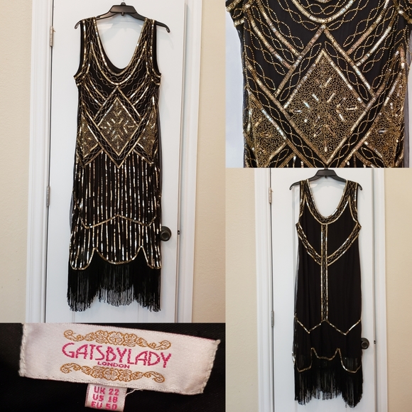 Gatsby Lady London Dresses & Skirts - Fapper Dress by Gatsby Lady London
